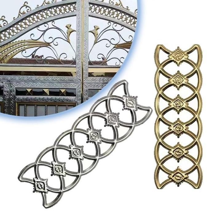Aksesories Pagar Ornamen Pagar Stainless Steel Hiasan Pagar Rumah Ornamen Pagar Besi Minimalis