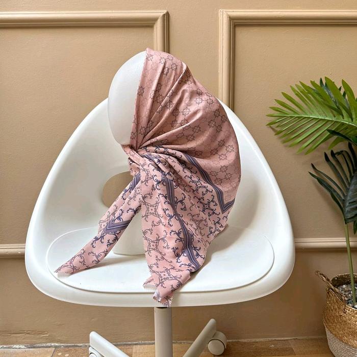 Kerudung Voal Motif Sublim Eksklusif - VHB