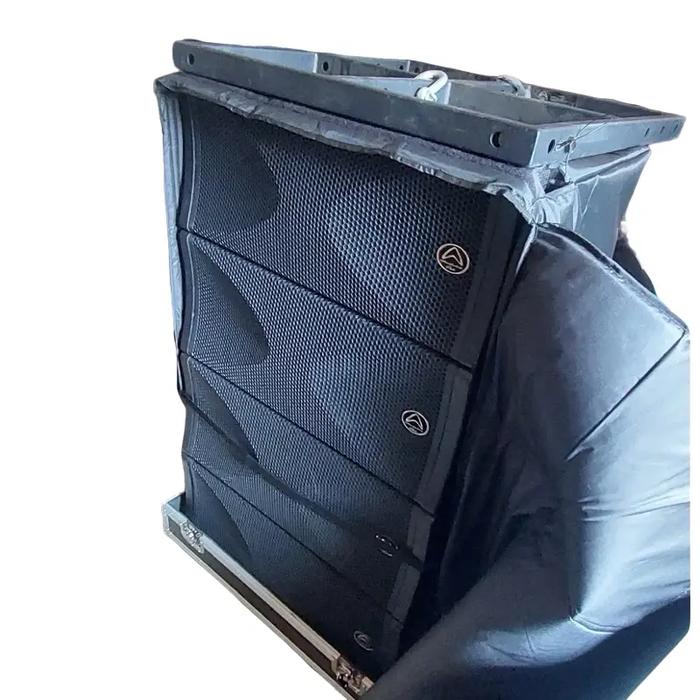cover line array saat di gantung bisa custom untuk segala jenis line array