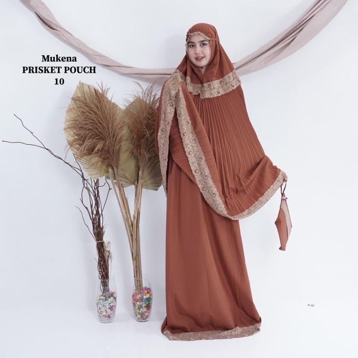 TERMURAH MUKENA CANTIK PRISKET RAJUT WHD KATUN MIKRO