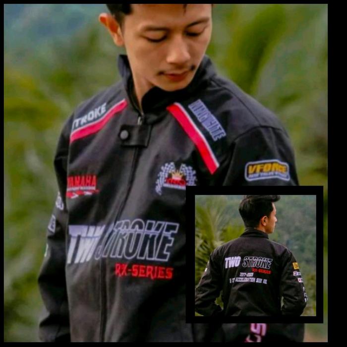 (SIAP KIRIM) JAKET RACING TWO STROKE EDISI TERBARU RX SERIES !!!