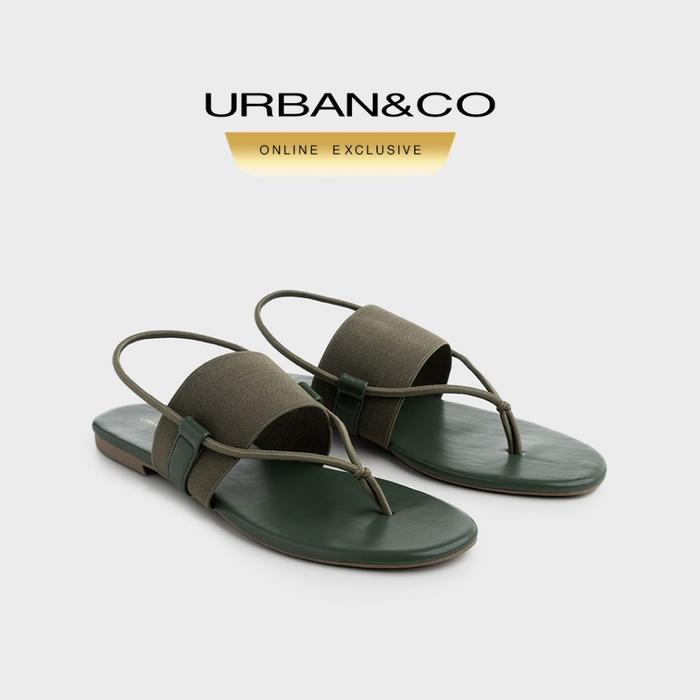 URBAN&CO Irti Essentials Sandal Teplek Tali Sendal Casual Wanita Kekinian