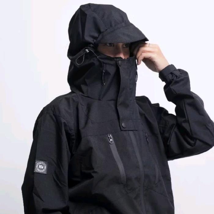 Troublemaker Gorpcore Jaket - Malika Black - Outdoor Jaket