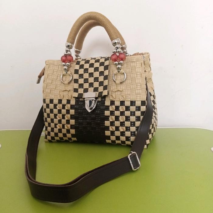 Tas anyam Lilit Meysa size S pety Selempang Wanita tas  jinjing  reizuka  ari