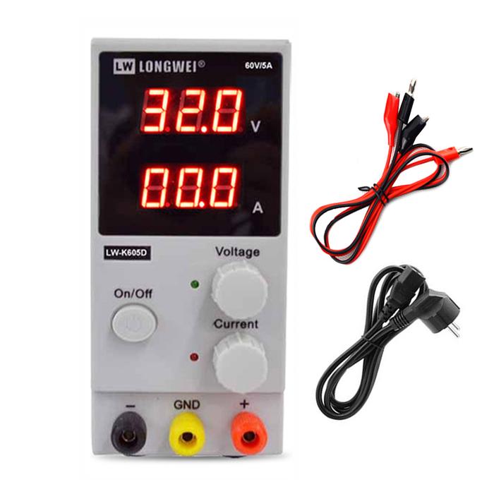 LW-K605D 60V5A Mini Adjustable Digital DC Power Supply Laboratory