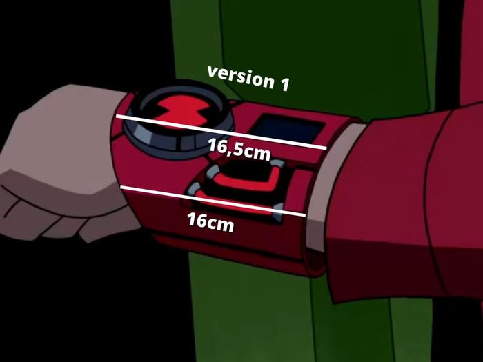 Ultimatrix Ben 10 Asesoris Cosplay Handmade Bahan Busa Hati Finishing Cat Glossy Version 1