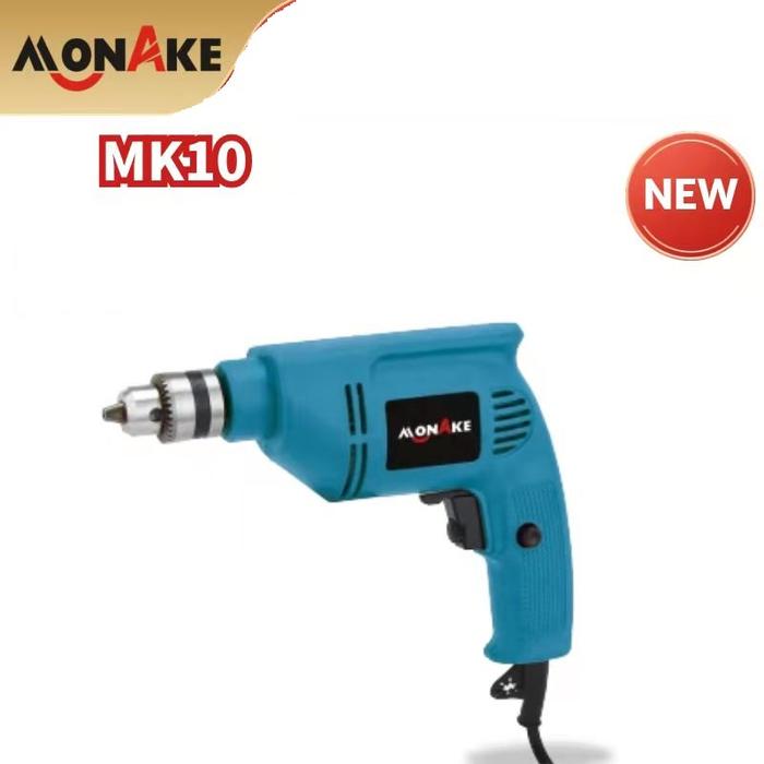 MONAKE / YONGKANG Mesin Bor Listrik Tangan 10mm Electric Drill / Bor JLD 10-3
