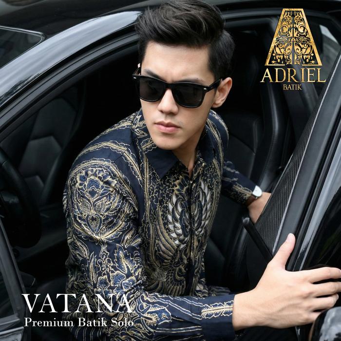 VATANA BATIK TULIS PREMIUM - Kemeja Batik Premium Solo Lengan Panjang Full Furing Slim Fit Murah Hit