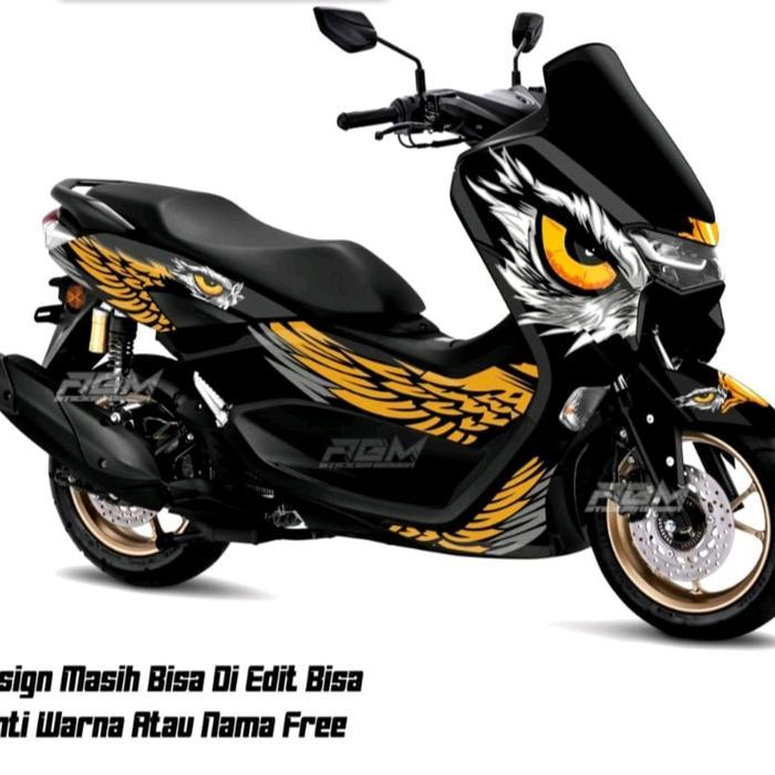 striping stiker decal full bodi nmax new 2020-2022 motif mata elang [NTS]