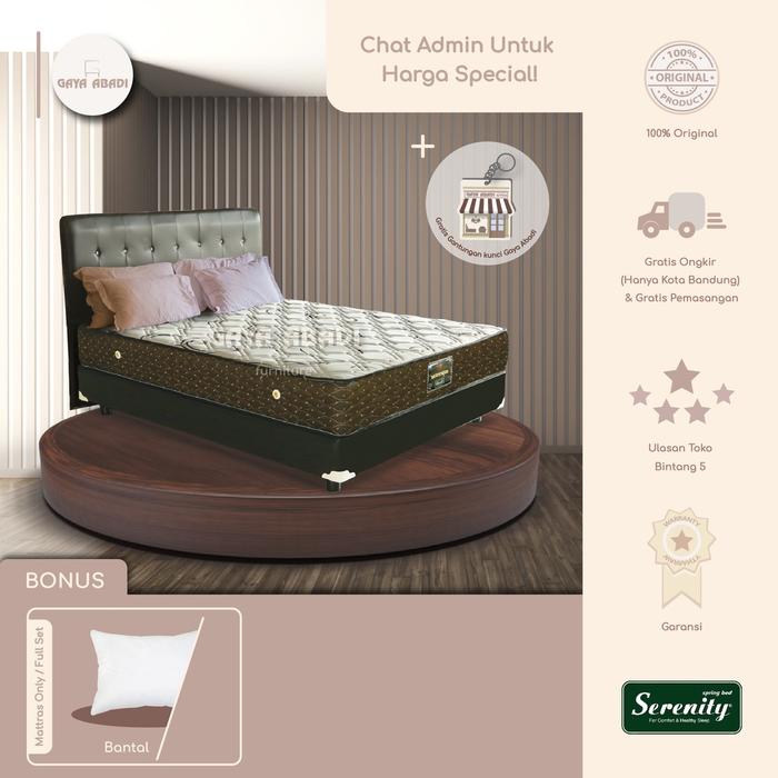 Springbed Serenity Superstar / Kasur Serenity Superstar - Serenity by Elite Springbed