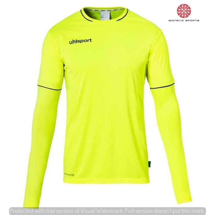 BAJU JERSEY KIPER UHLSPORT SAVE LONG SLEEVE GOALKEEPER SHIRT 100572307 *