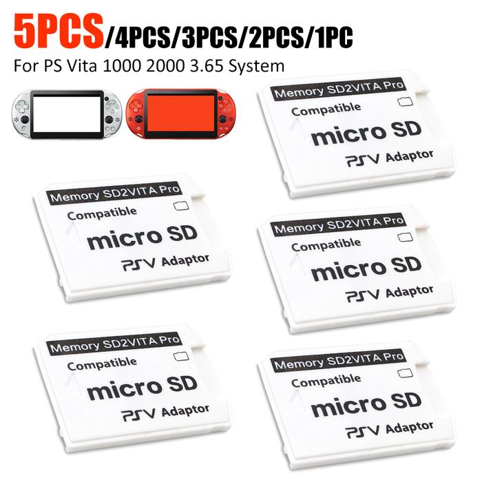 Terlaris, 1-5 Buah V6.0 SD2VITA untuk PS Vita Kartu Permainan Memori