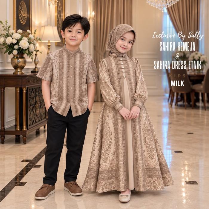 sally_scarf-  SAHIRA SARIMBIT COUPLE  GAMIS ANAK & KEMEJA KOKO ANAK