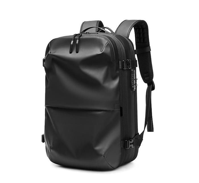 OUTWALK 7705L Tas Ransel Laptop 17 Inci Vacuum Compression & TSA Lock Waterproof Oxford Cloth 30-60L