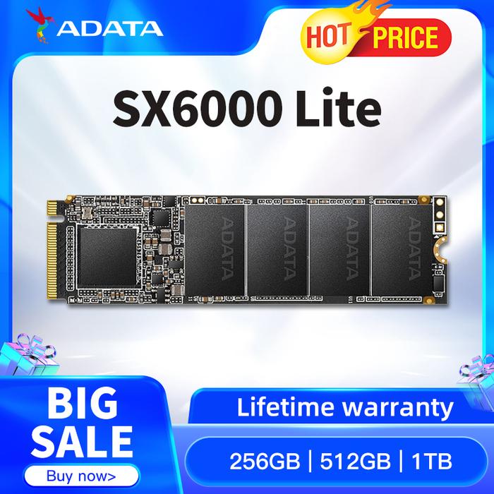 ADATA XPG SX6000 Lite SSD NVMe
