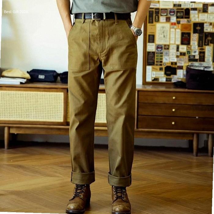 Red Tornado OG-107 Fatigue Pants Men Herringbone Twill Casual | Hot Item