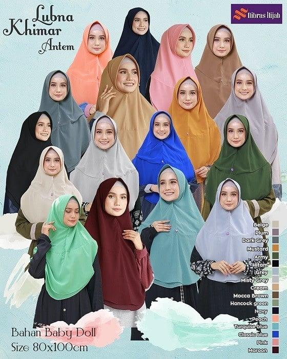 LUBNA ANTEM Size 80x100 Cm || Bahan Baby Doll