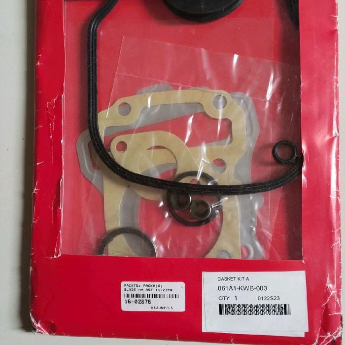 ori gasket kit topset A honda Blade karbu Revo 110 absolute old lama new top set packing paking Peki