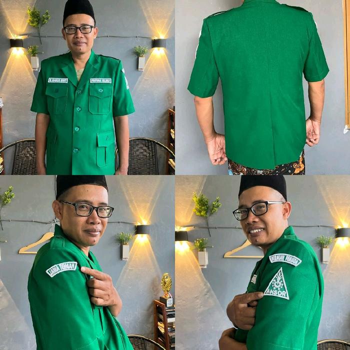 Jas Ansor sesuai Peraturan Organisasi Ansor bahan Avano