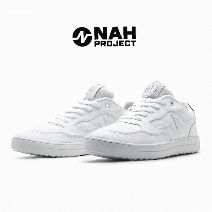 PROMO CUCI GUDANG - NAH Project - Sepatu Sneakers Putih Unisex Audacity-C AFD Classic White | Kekini