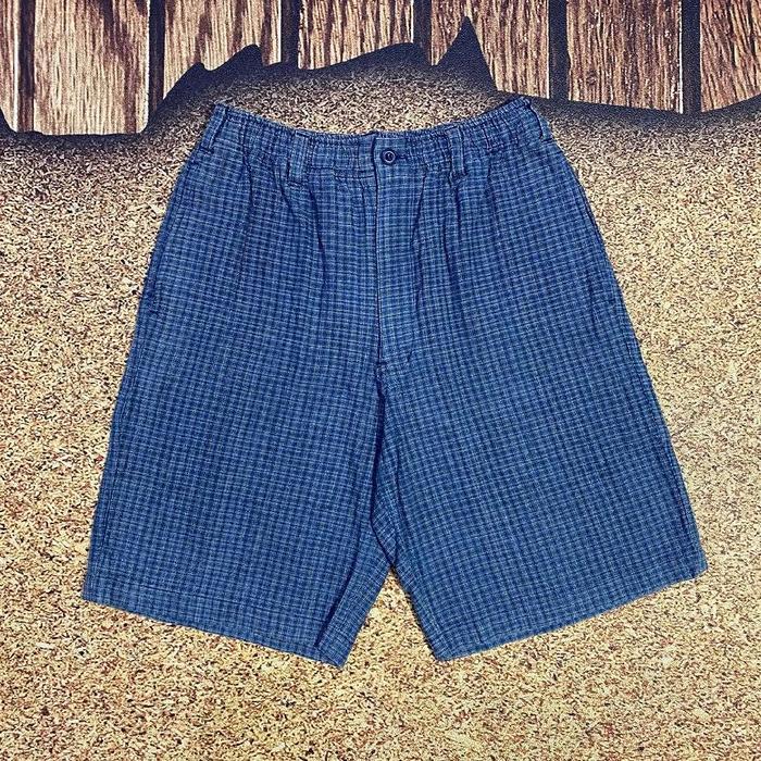 celana pendek pria kolor RATON LAVEUR checkered plaid patern relaxed pant casual murah bagus size 25