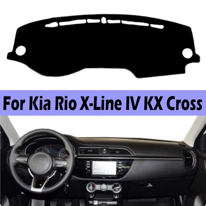 Car Dashboard Cover For Kia Rio X-Line IV KX Cross 2017 - 2020 Auto