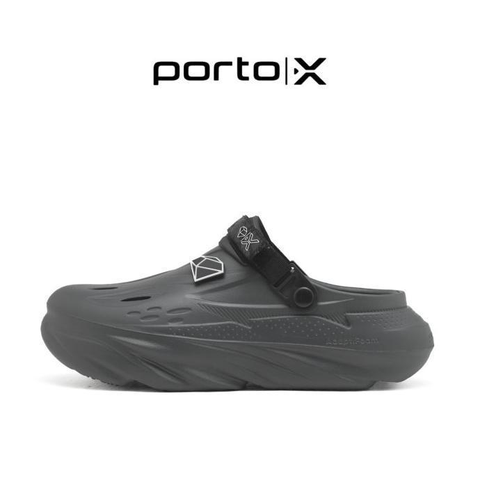 Porto X Sandals - Gio Corv Clogs (Cool Grey) ft Soboyow