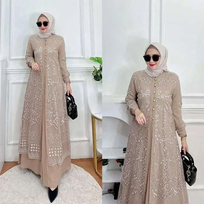 LestariFashion26 Sabrina Dress Gamis Muslim Wanita Terbaru 2026