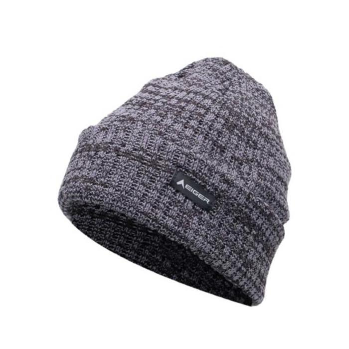 Topi Kupluk Eiger K.Acrylic Lipat Beanie - Topi Kupluk Pria