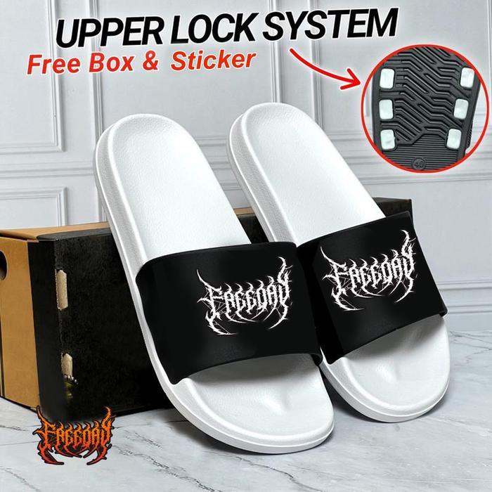 Sandal Slop Polos/Sendal Slide Pria Wanita Cowok Cewek Original Brand/Sendal Slop Slip On Basic Polo