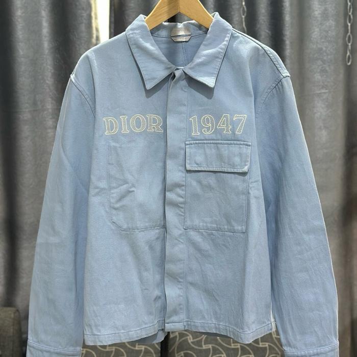 Dior Embroidered Denim Jacket Authentic Original
