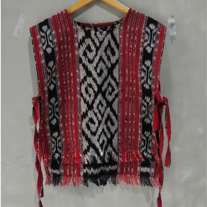 TORA VEST BAJU TENUN ROMPI OUTER PRIA WANITA ETNIK