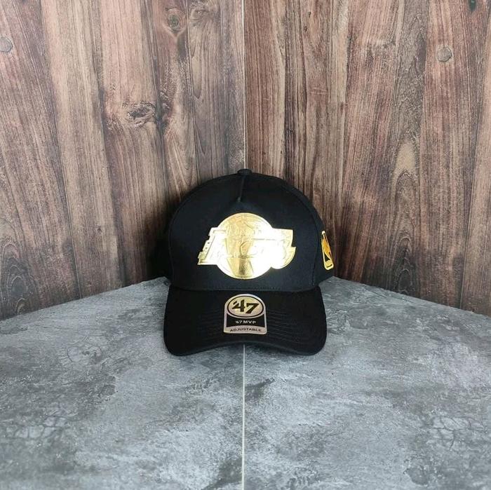 Topi baseball Lakers besi gold import premium pria wanita dewasa topi pria beanie jennie