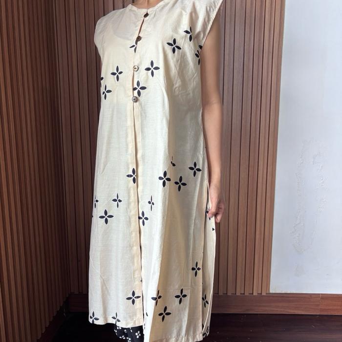 RONA - Tunik Long Sleeveless | Tunik Batik