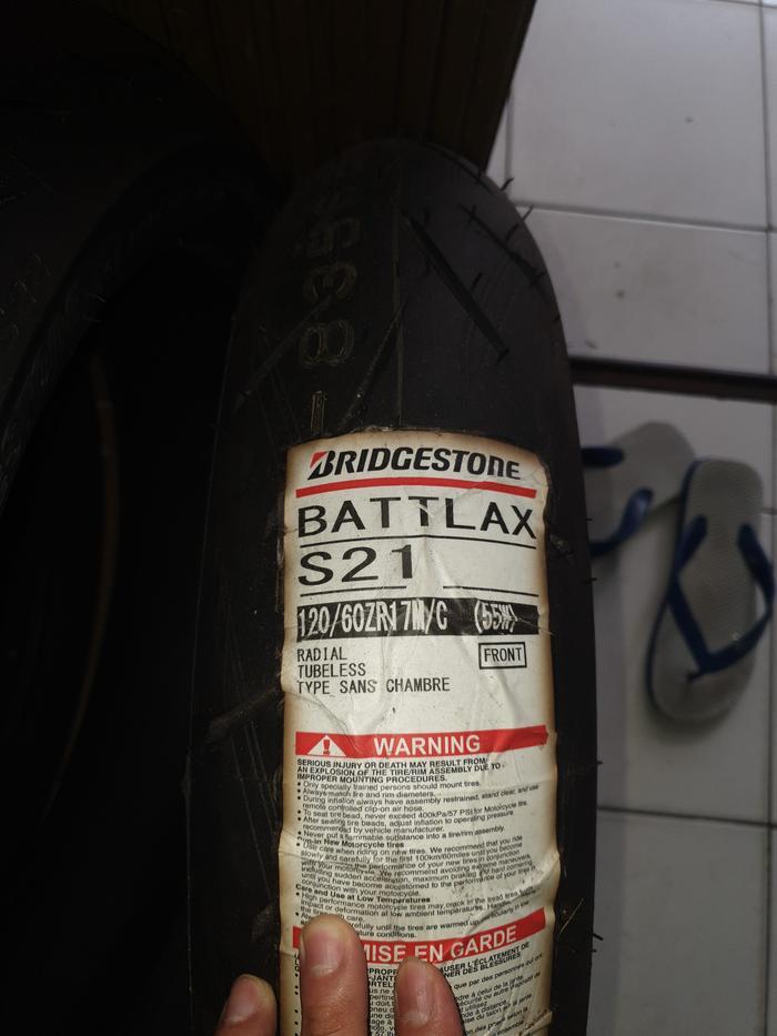 BAN BATTLAX S21 120 60 17