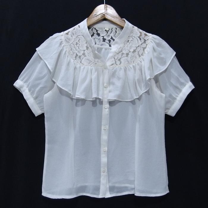 ED650 SIZE M KEMEJA REMPLE PUTI TULANG MIX
