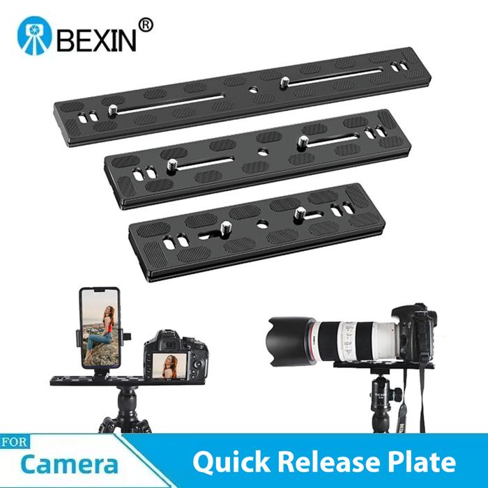 BEXIN Universal Quick Release Plate Tripod Mount Adapter Base Plate