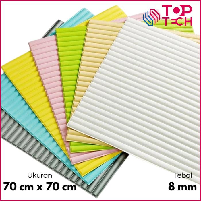 Walpaper Stiker Dinding PLAFON WALLPAPER MU Dekorasi Kamar 70x70CM / Wallpaper Dinding Foam 3D