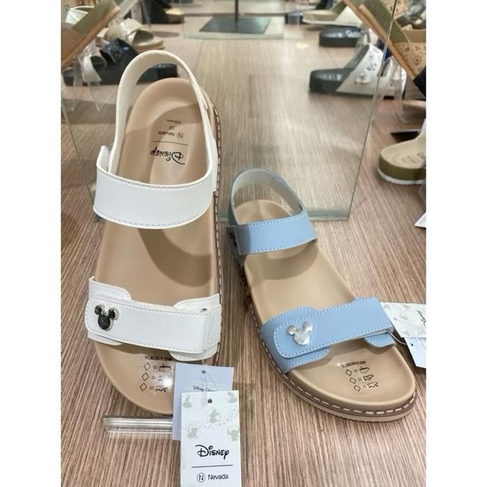 SBAS01 DISNEY X MICKEY SEPATU SANDAL WANITA SUPER CUTE ORIGINAL MATAHARI