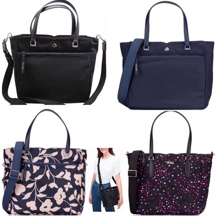 Tas Wanita Ks Jae Satchel Nylon Original Quilted