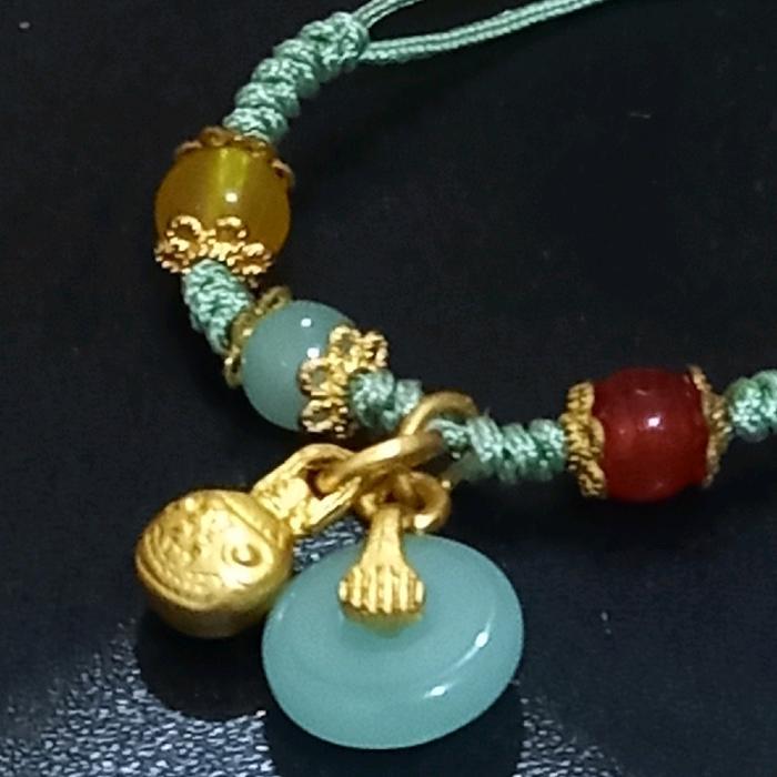 gelang rejeki gentong wang mas hijau
