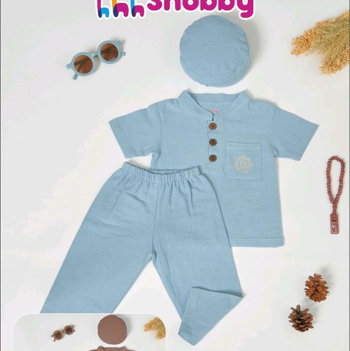 Snobby Baju Koko - Snobby Apparel Setelan Baju Koko Anak Bayi