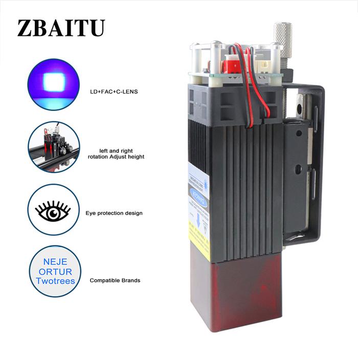 ZBAITU Laser Module Laser Head, FF80 Professional Cutting Module,