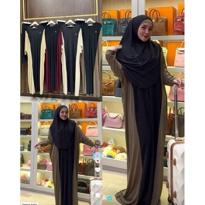 Dress gamis kaftan Abaya produk ORIGINAL SHELLASAUKIA
