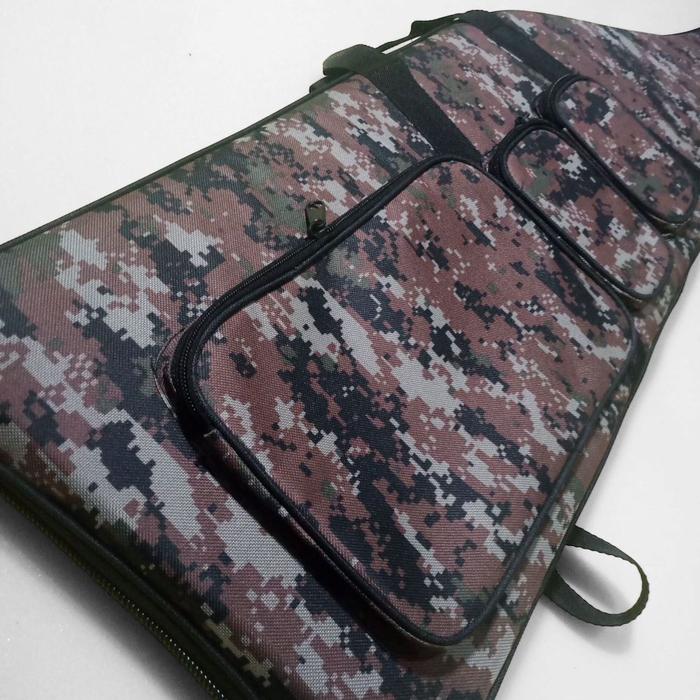 PCP Tas Ransel Motif Camo Model Saku 3 Bahan D600 Kapasitas Besar Dimensi 120x30x6cm Cocok Untuk 1 U