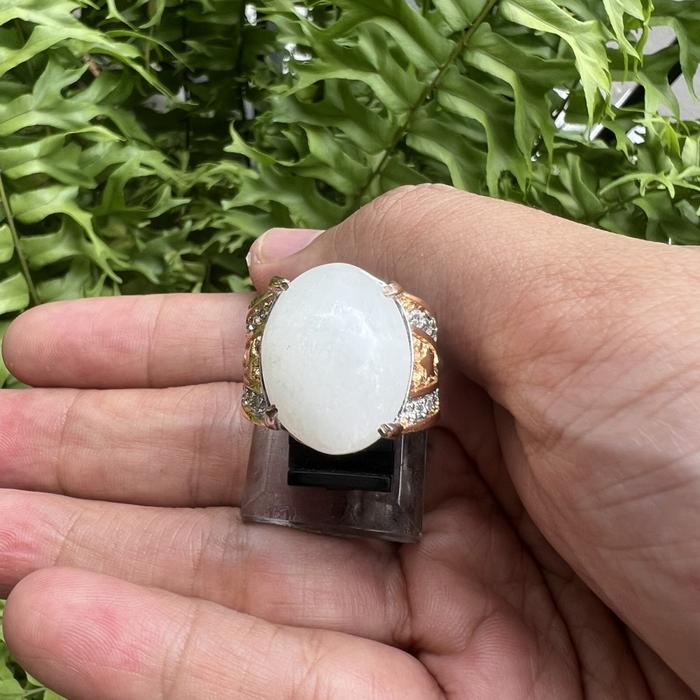 Aksesoris Cincin Batu Mani Gajah Super