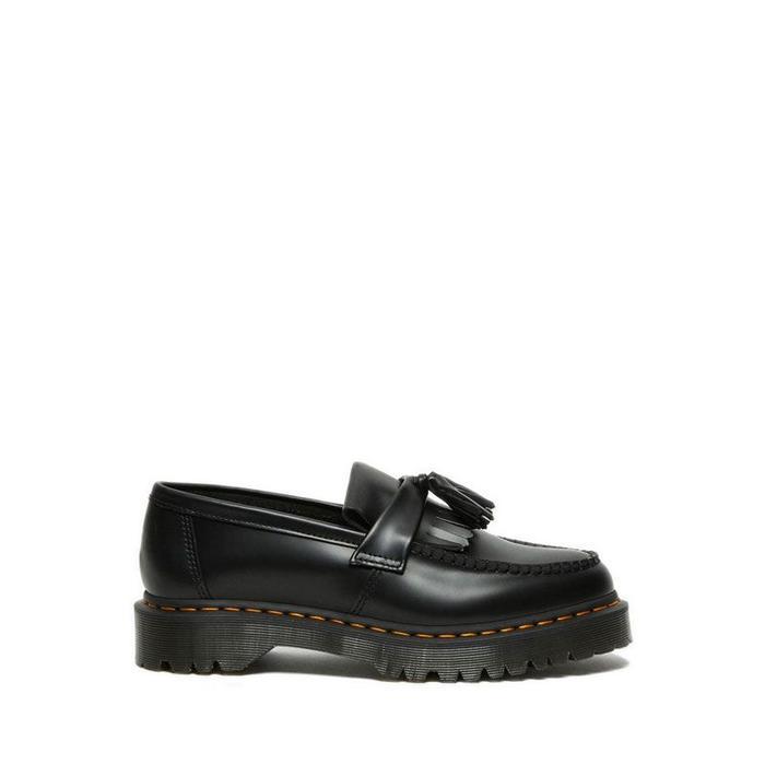 DR. MARTENS Adrian BEX Black Smooth Loafers (Original) Leather Shoes