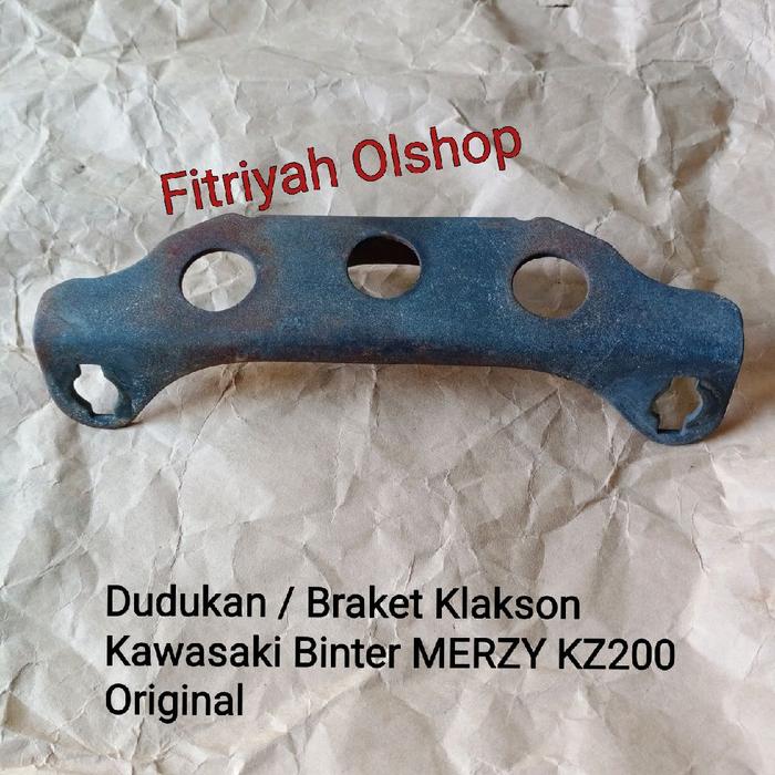 Braket Dudukan Klakson Kawasaki Binter Merzy KZ 200 Dudukan Klakson Binter MERZY KZ200 Original