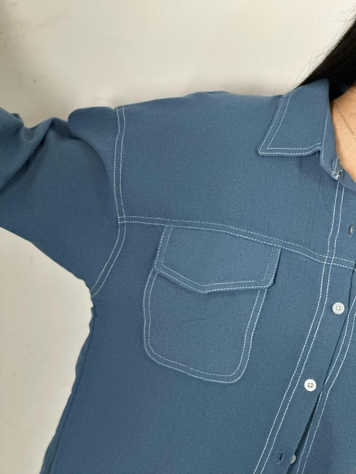 Cassia Shirt Oversize Casual
