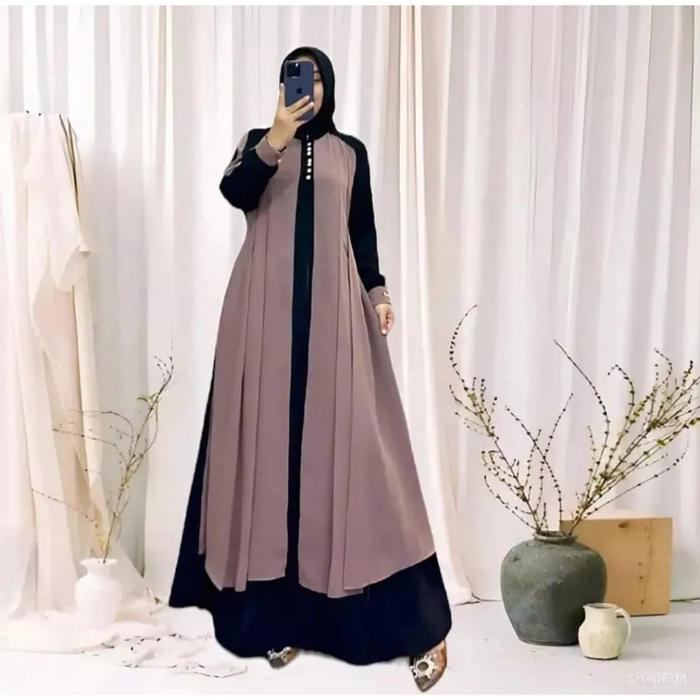 Gamis Abaya Azzahra / gamis Azzahra